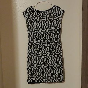 Black and White Dress